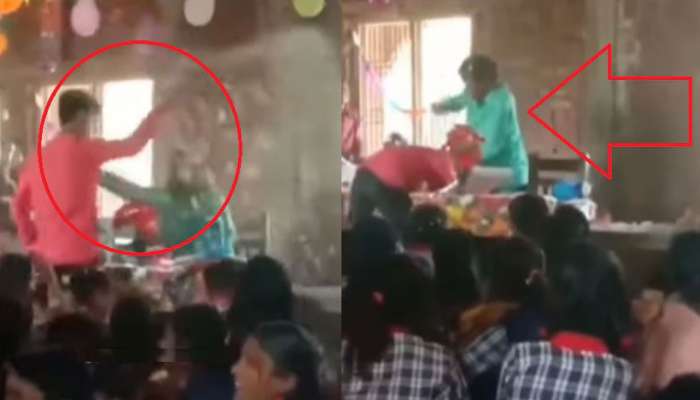 Viral Video : ಟೀಚರ್ಸ್ ಡೇಯಂದು ಮಕ್ಕಳ ಕೆಲಸದಿಂದ  ನೆತ್ತಿಗೇರಿದ ಶಿಕ್ಷಕನ ಕೋಪ, ವಿದ್ಯಾರ್ಥಿಗೆ ಹಿಗ್ಗಾ ಮುಗ್ಗ ಥಳಿತ   title=