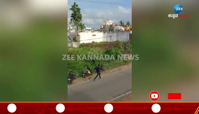 Leopard attacks forest dept staffer, biker in KR Nagar Mysore