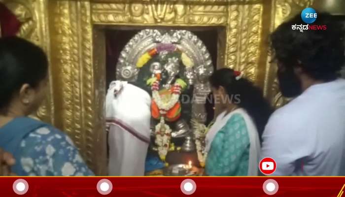 Ashwini Puneeth Rajkumar visit to Mehetattarayaswamy temple in mandya