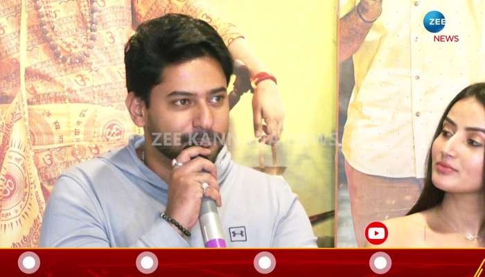 Kannada Abbara Movie press meet in Actor Prajwal Devaraj