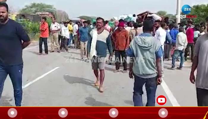 chikkaballapur highway in accident