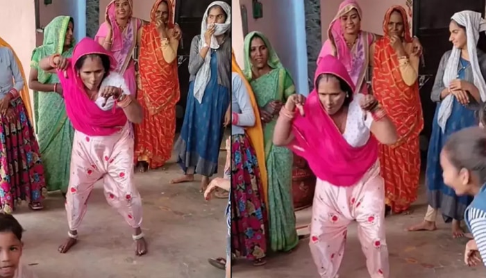 Aunty Murga Dance Video: ದೇಸಿ ಆಂಟಿಯ ಹಾಹಾಕಾರ ಸೃಷ್ಟಿಸುವ ಈ ಹುಂಜದ ನೃತ್ಯ ನೋಡಿದ್ರಾ? 