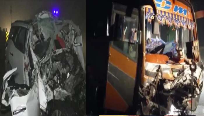 Gujarat Bus Accident: ಚಾಲಕನಿಗೆ ಹೃದಯಾಘಾತ: ಕಾರಿಗೆ ಬಸ್ ಡಿಕ್ಕಿ ಹೊಡೆದು 9 ಮಂದಿ ದುರ್ಮರಣ; 28 ಜನರಿಗೆ ಗಾಯ