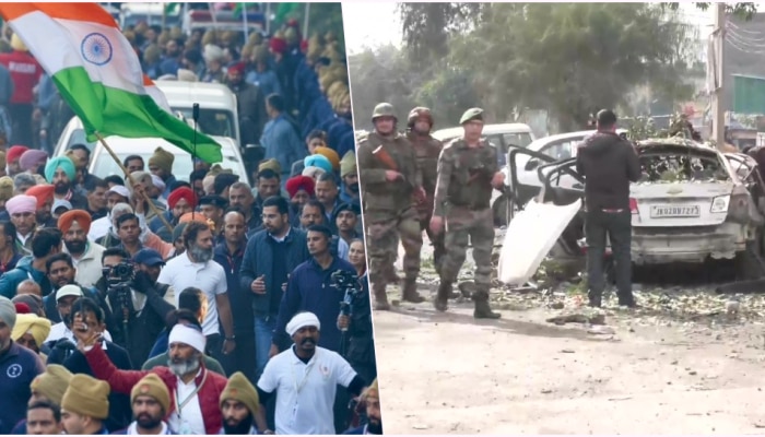 Jammu Blast :ʼಭಾರತ್‌ ಜೋಡೋ ಯಾತ್ರೆʼ ಜಮ್ಮ & ಕಾಶ್ಮೀರ ಪ್ರವೇಶಿಸುತ್ತಿದ್ದಂತೆ ʼನಿಗೂಢ ಸ್ಟೋಟʼ : 6 ಮಂದಿಗೆ ಗಾಯ title=