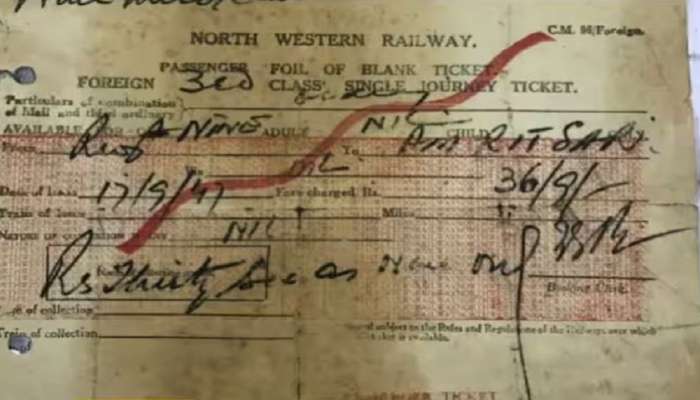 Viral Railway Ticket: ಪಾಕಿಸ್ತಾನದಿಂದ ಭಾರತಕ್ಕೆ ರೈಲು ಟಿಕೆಟ್ ಬೆಲೆ ಕೇವಲ ರೂ.4! ಇಷ್ಟೊಂದು ಕಡಿಮೆ ದರ ಯಾಕೆ ಗೊತ್ತಾ?