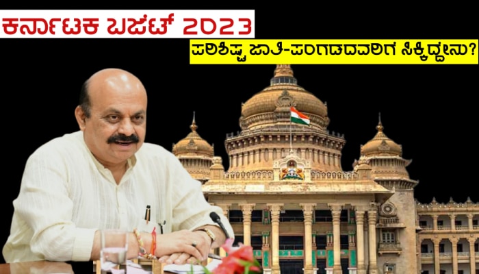 Karnataka Budget 2023 What This Budget Offers The Scheduled Cast And ...