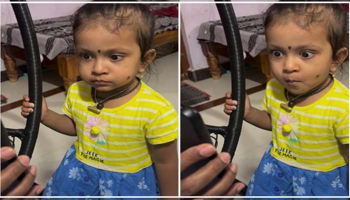 Viral Video: “ನೀ ಜಾಣಮರಿ ಅಲಾ, ಮೊಬೈಲ್ ನೋಡ್ಬಾರ್ದು…”: 2 ವರ್ಷದ ಕಂದಮ್ಮ ಹೇಳೋ ಬುದ್ಧಿಮಾತು ಕೇಳ್ರೀ 
