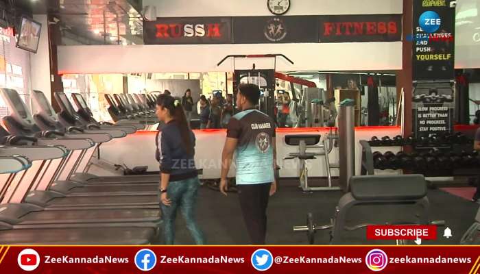 'Pentagon' actress Tanisha Kuppanda's workout in Gym