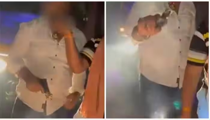 Viral Video: ಪಿಸ್ತೂಲಿನಿಂದ ಕೇಕ್ ಕತ್ತರಿಸಿದ ವ್ಯಕ್ತಿ ಬಂಧಿಸಿದ ದೆಹಲಿ ಪೊಲೀಸರು