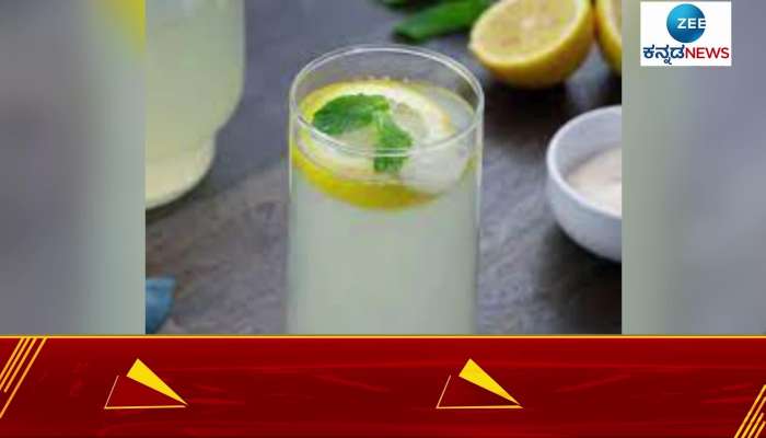 Drink more lemon juice in summer