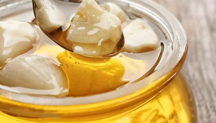 Honey-Garlic Health Benefits: ನಿತ್ಯ ಖಾಲಿ ಹೊಟ್ಟೆ ಬೆಳ್ಳುಳ್ಳಿಯ ಜೊತೆಗೆ ಈ ಪದಾರ್ಥ ಸೇವಿಸಿದರೆ ಆರೋಗ್ಯಕ್ಕೆ ಹಲವು ಲಾಭಗಳಾಗುತ್ತವೆ! title=