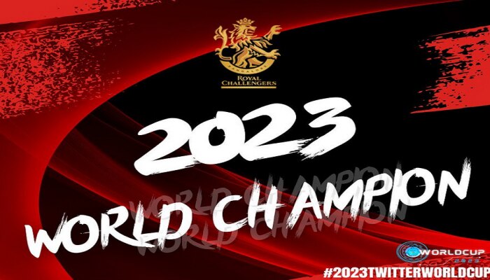 Twitter World Cup 2023: ತಾಂಜಾನಿಯಾದ ಸಿಂಬಾ ಸ್ಪೋರ್ಟ್ಸ್ ಕ್ಲಬ್ ಸೋಲಿಸಿ ಟ್ವಿಟರ್ ವರ್ಲ್ಡ್ ಕಪ್ 2023 ಗೆದ್ದ ಆರ್ಸಿಬಿ 