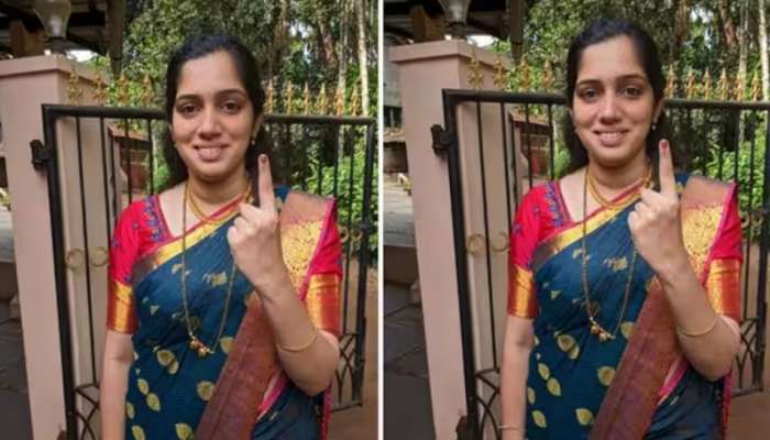 Karnataka voting: ಮತದಾನಕ್ಕಾಗಿ ಅಮೇರಿಕಾದಿಂದ ಬಂದ  ಮಹಿಳೆ!  