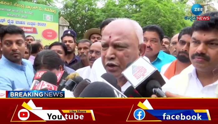 Yeddyurappa spoke to the media after casting his vote