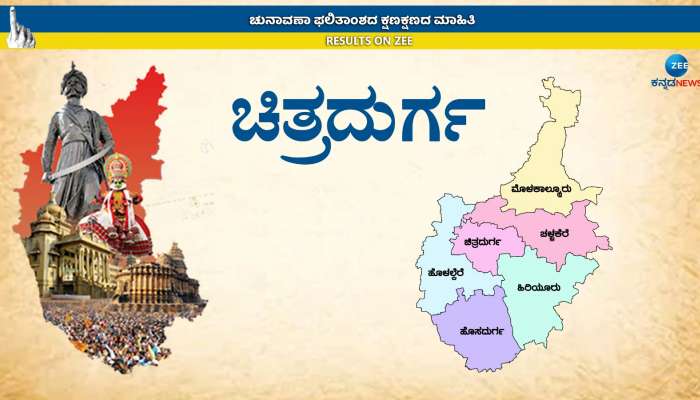 Chitradurga Election Result 2023: ಕೋಟೆನಾಡಿನಲ್ಲಿ ‘ಕೈ’ ಹಿಡಿದ ಮತದಾರ; 5 ಕ್ಷೇತ್ರಗಳಲ್ಲಿ ಕಾಂಗ್ರೆಸ್ ಪ್ರಾಬಲ್ಯ title=