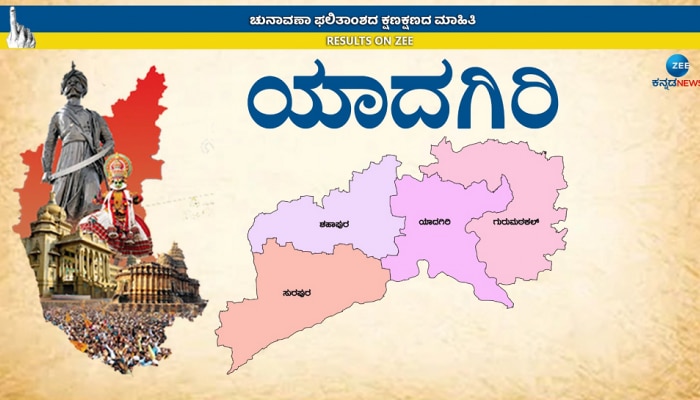 Yadgir Assembly Election Result 2023: ಯಾದಗಿರಿ ಜಿಲ್ಲೆಯಲ್ಲಿ ‘ಕೈ’ಚಳಕಕ್ಕೆ ಬಿಜೆಪಿ ಕಂಗಾಲು!