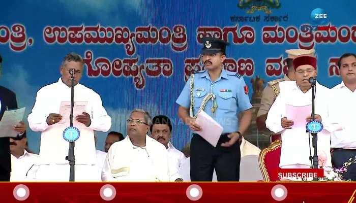kh muniyappa sworn in as Minister