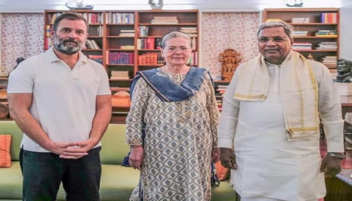  CM Siddaramaiah Met Sonia: ಸೋನಿಯಾ ಗಾಂಧಿಯನ್ನು ಭೇಟಿಮಾಡಿದ ಸಿಎಂ ಸಿದ್ದರಾಮಯ್ಯ..! title=