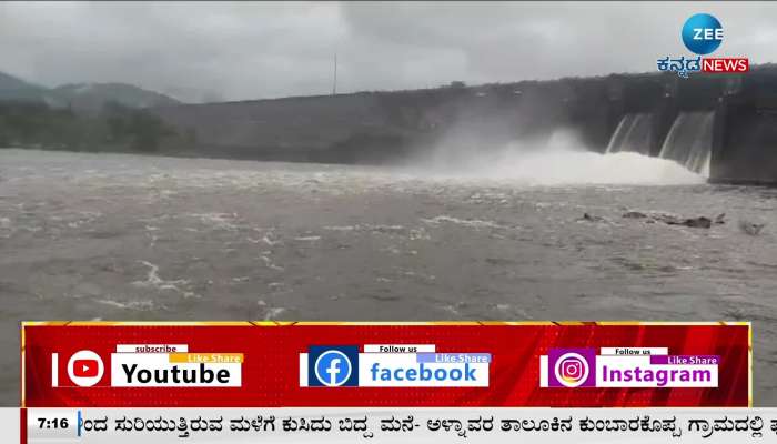 Heavy rains in Karwar area of Uttara Kannada district