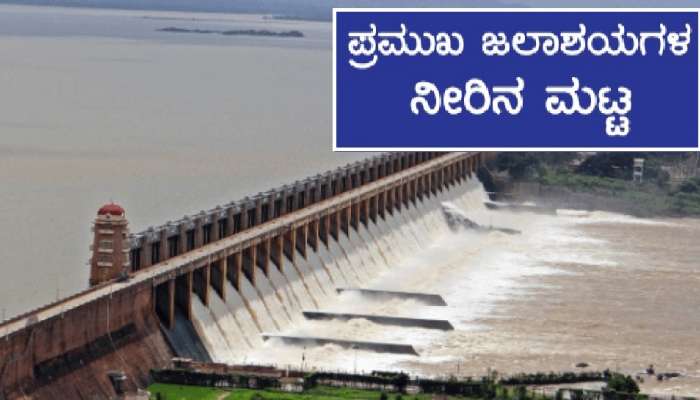 Dam Water Level July 25: ರಾಜ್ಯದ ಪ್ರಮುಖ ಡ್ಯಾಂಗಳಲ್ಲಿರುವ ನೀರಿನ ಮಟ್ಟದ ಮಾಹಿತಿ ಇಲ್ಲಿದೆ title=