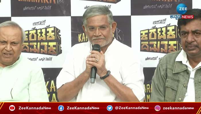 Bharani speaks about karataka damanaka film 