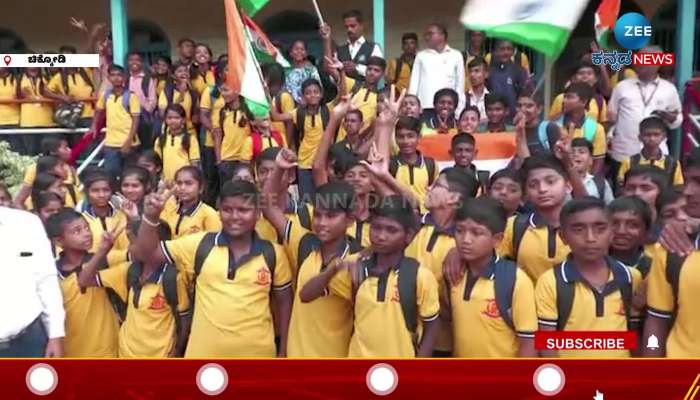 Chandrayaan-3 successful: Celebration by school children