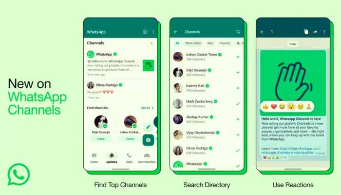 WhatsApp Channels: ಭಾರತದಲ್ಲಿ ಆರಂಭವಾಗಿದೆ ವಾಟ್ಸಾಪ್ ಚಾನೆಲ್‌ಗಳು, ಅದನ್ನು ಬಳಸುವ ಸುಲಭ ವಿಧಾನ 