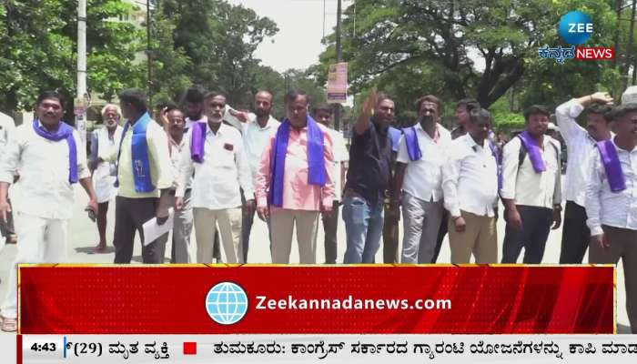 Cauvery protest in mandya
