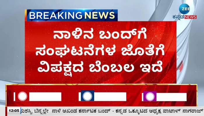 Opposition parties will support karnataka bundh says bommai 