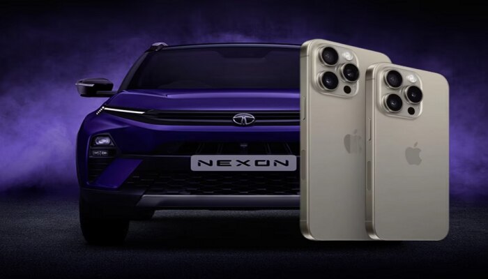 Tata Nexon Facelift: 4 ಐಫೋನ್ 15ಗೆ ಸಮವಾಗಿದೆ ಹೊಸ ಟಾಟಾ ನೆಕ್ಸಾನ್ ಬೆಲೆ!  