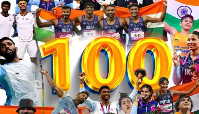  Asian games 2023: ಏಷ್ಯನ್ ಗೇಮ್ಸ್ ನಲ್ಲಿ ಶತಕ ಬಾರಿಸಿ... ಐತಿಹಾಸಿಕ ದಾಖಲೆ ಸೃಷ್ಟಿಸಿದ ಭಾರತ!!  title=