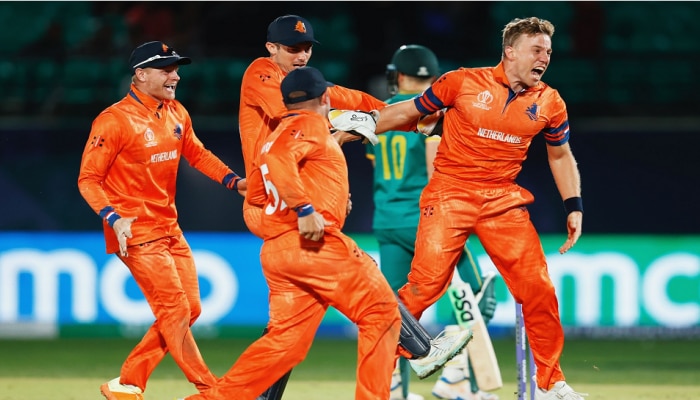 South Africa vs Netherlands: ಹರಿಣಗಳ ಗೆಲುವಿನ ನಾಗಾಲೋಟಕ್ಕೆ ಬ್ರೇಕ್ ಹಾಕಿದ ನೆದರ್ಲ್ಯಾಂಡ್ಸ್ 