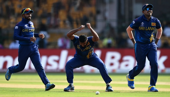 ICC World Cup 2023: ಲಂಕಾ ಮಾರಕ ಬೌಲಿಂಗ್ ದಾಳಿಗೆ ಅಲ್ಪಮೊತ್ತಕ್ಕೆ ಕುಸಿದ ಆಂಗ್ಲರು!