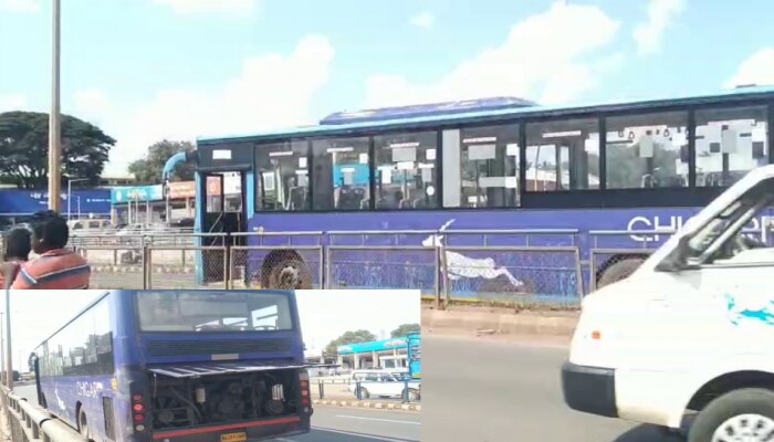 ಒಂದೇ ದಾರಿಯಲ್ಲಿ ಕೆಟ್ಟು ನಿಂತ ಎರಡು &#039;ಚಿಗರಿ&#039;!: ಅವ್ಯವಸ್ಥೆಗೆ ಮತ್ತೊಂದು ಹೆಸರೇ BRTS