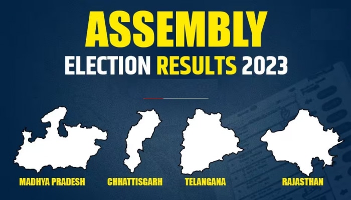 Election Result 2023: 3 ರಾಜ್ಯಗಳಲ್ಲಿ ‘ಕಮಲ’ ಕಿಲಕಿಲ, ‘ಕೈ’ಕೊಟ್ಟ ಮತದಾರ, KCRಗೆ ಮುಖಭಂಗ! title=