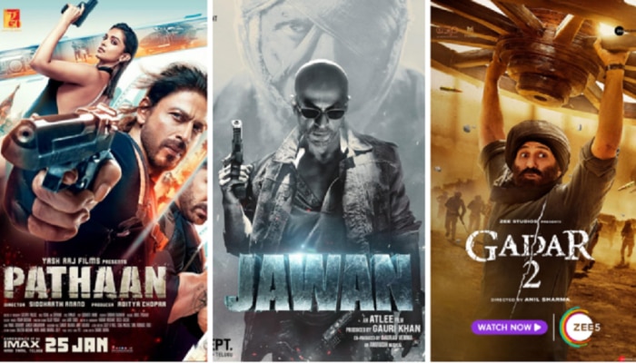 Highest-grossing films: 2023ರಲ್ಲಿ ಅತಿಹೆಚ್ಚು ಗಳಿಕೆ ಮಾಡಿದ ಭಾರತೀಯ ಸಿನಿಮಾಗಳು