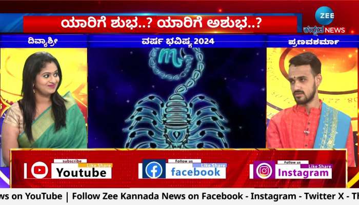 Scorpio Yearly Horoscope: Vruschika rashi varsha bhavishya in Kannada