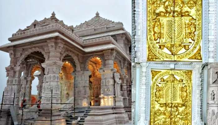 Ram Mandir: ರಾಮ್ ಲಾಲಾ ಗರ್ಭಗುಡಿಯ ಚಿನ್ನದ ದ್ವಾರ ಸಿದ್ಧ..!  title=