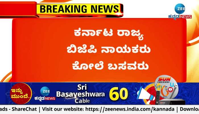 karnataka state bjp leaders are kole basavaru 