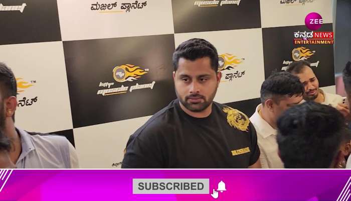 Abhi at the launch of Kitty's Fitness Planet Gym