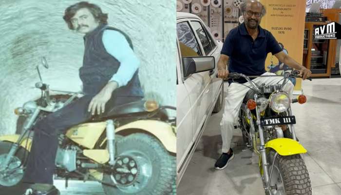 Rajinikanth: 40 ವರ್ಷಗಳ ಬಳಿಕ ಅದೇ ಬೈಕ್ ಏರಿದ ತಲೈವ.. ಫೋಟೋ ಬಿಡುಗಡೆ ಮಾಡಿದ AVM!