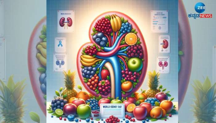 World Kidney Day 2024: ಆರೋಗ್ಯಕರ ಕಿಡ್ನಿಗಳನ್ನು ಪಡೆಯಲು ಪ್ರಯೋಜನಕಾರಿ 5 ಹಣ್ಣುಗಳು  title=