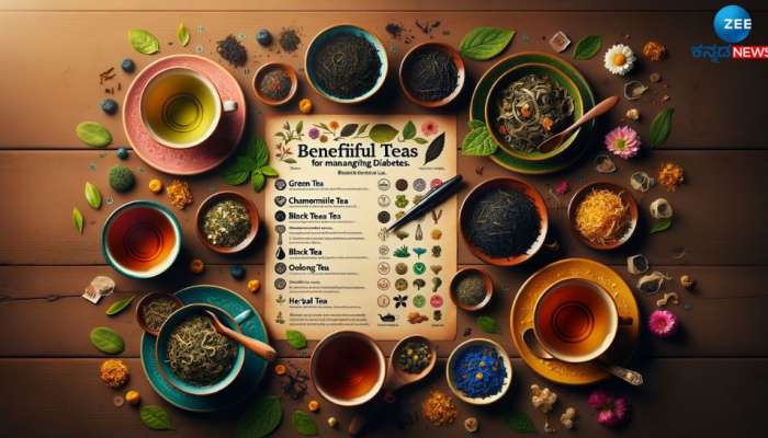 Tea For diabetes: ಮಧುಮೇಹಿಗಳಿಗೆ ಬ್ಲಡ್ ಶುಗರ್ ಕಂಟ್ರೋಲ್ ಮಾಡಲು ತುಂಬಾ ಪ್ರಯೋಜನಕಾರಿ ಈ 5 ಚಹಾ 