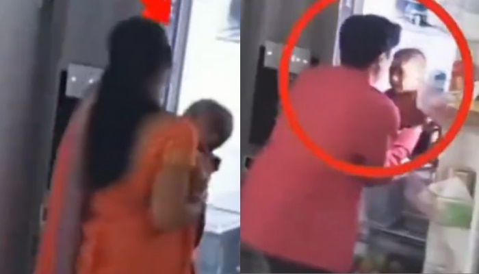 Viral Video: ಮೊಬೈಲ್‌ನಲ್ಲಿ ಮಾತನಾಡುತ್ತ ಮಗುವನ್ನು ಫ್ರಿಡ್ಜ್ ನಲ್ಲಿಟ್ಟ ತಾಯಿ.. ವಿಡಿಯೋ ವೈರಲ್‌  title=