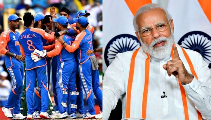 T20 World Cup 2024: ಟೀಂ ಇಂಡಿಯಾ ಆಟಗಾರರಿಗೆ ಪ್ರಧಾನಿ ಮೋದಿ ಶ್ಲಾಘನೆ..! title=