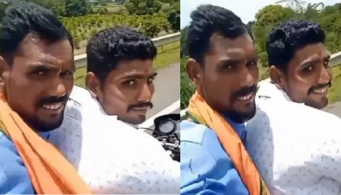 Video Viral: ರೀಲ್ಸ್‌ ಮಾಡಲು ಹೋಗಿ ʼಯಮನ ಪಾದʼ ಸೇರಿದ ಬೈಕ್‌ ಸವಾರ! title=