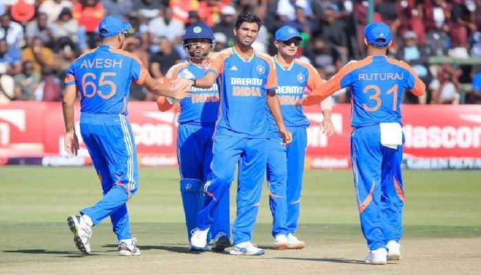 IND vs ZIM: ಗಿಲ್-ಜೈಸ್ವಾಲ್ ಸ್ಫೋಟಕ ಬ್ಯಾಟಿಂಗ್: ಜಿಂಬಾಬ್ವೆ ವಿರುದ್ಧ ಭಾರತಕ್ಕೆ 10 ವಿಕೆಟ್’ಗಳ ಭರ್ಜರಿ ಜಯ… ಟಿ20 ಸರಣಿ ಕೈವಶ title=