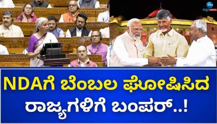 Budget 2024: ನಿತೀಶ್-ನಾಯ್ಡುಗೆ ರಿಟರ್ನ್ ಗಿಫ್ಟ್, ಬಿಹಾರ-ಆಂಧ್ರಕ್ಕೆ  ಬಜೆಟ್‌ನಲ್ಲಿ ಬಂಪರ್  title=