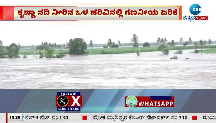 Heavy Rain In Maharashtra Krishna River Full 