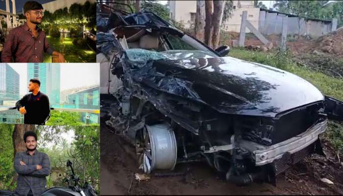 Road accident: ಆಡಿ ಕಾರು ಮರಕ್ಕೆ ಡಿಕ್ಕಿಯಾಗಿ ಭೀಕರ ಅಪಘಾತ, ಮೂವರು ವಿದ್ಯಾರ್ಥಿಗಳು ಸಾವು title=